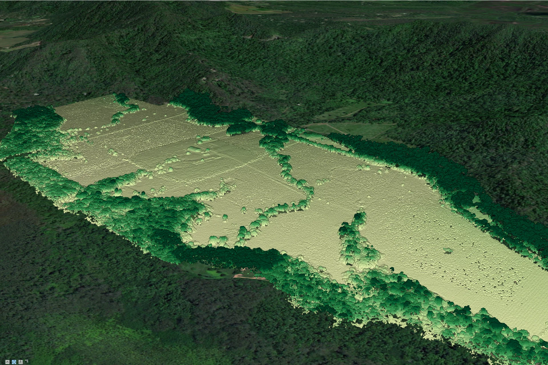 Digital twin visualization